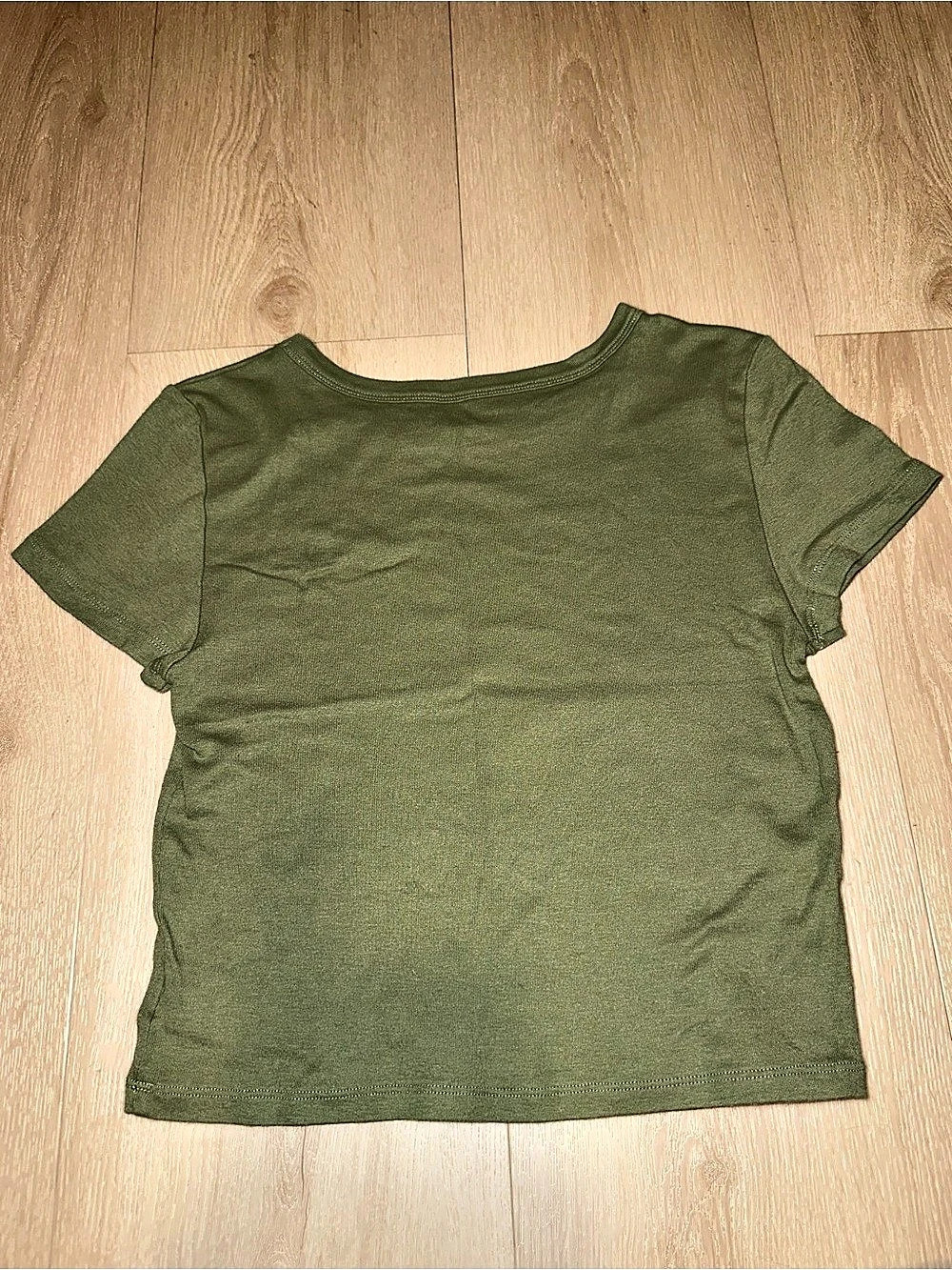 American Eagle Short Sleeve Tee in Green Size L